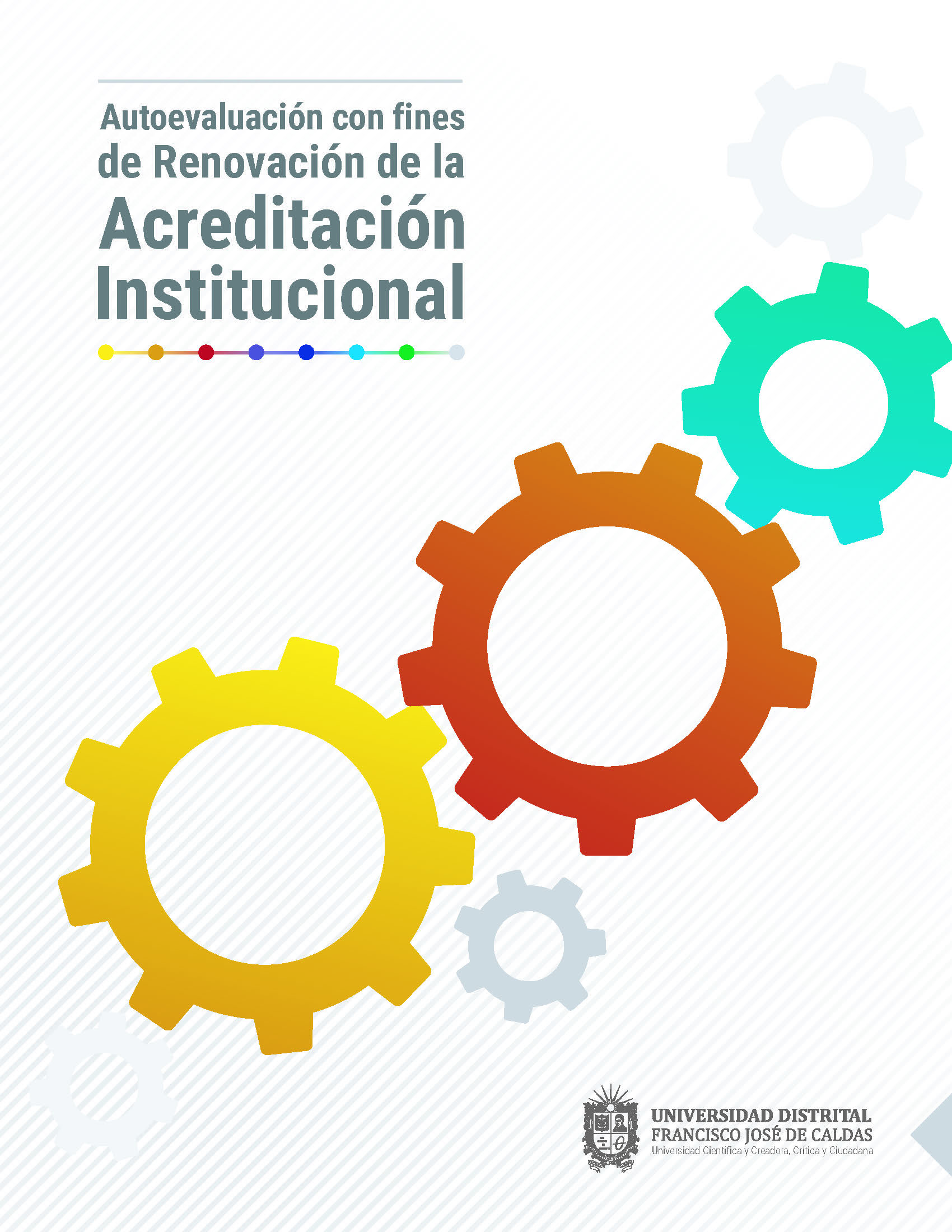 Imagen portada del Informe de autoevaluación con fines de renovación de la acreditación institucional de alta calidad