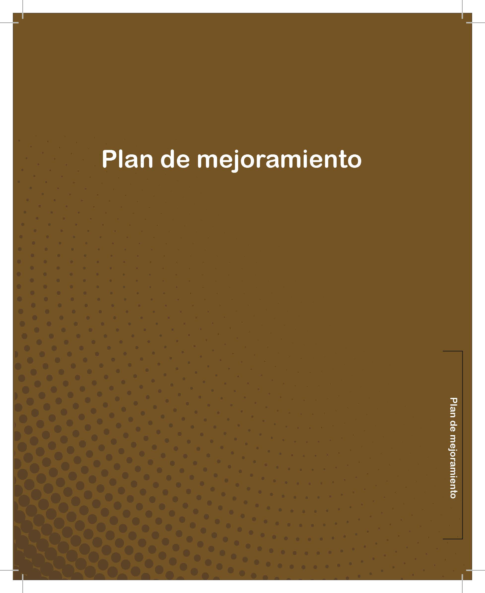 Imagen portada del documento de la Guía del Plan de Mejoramiento